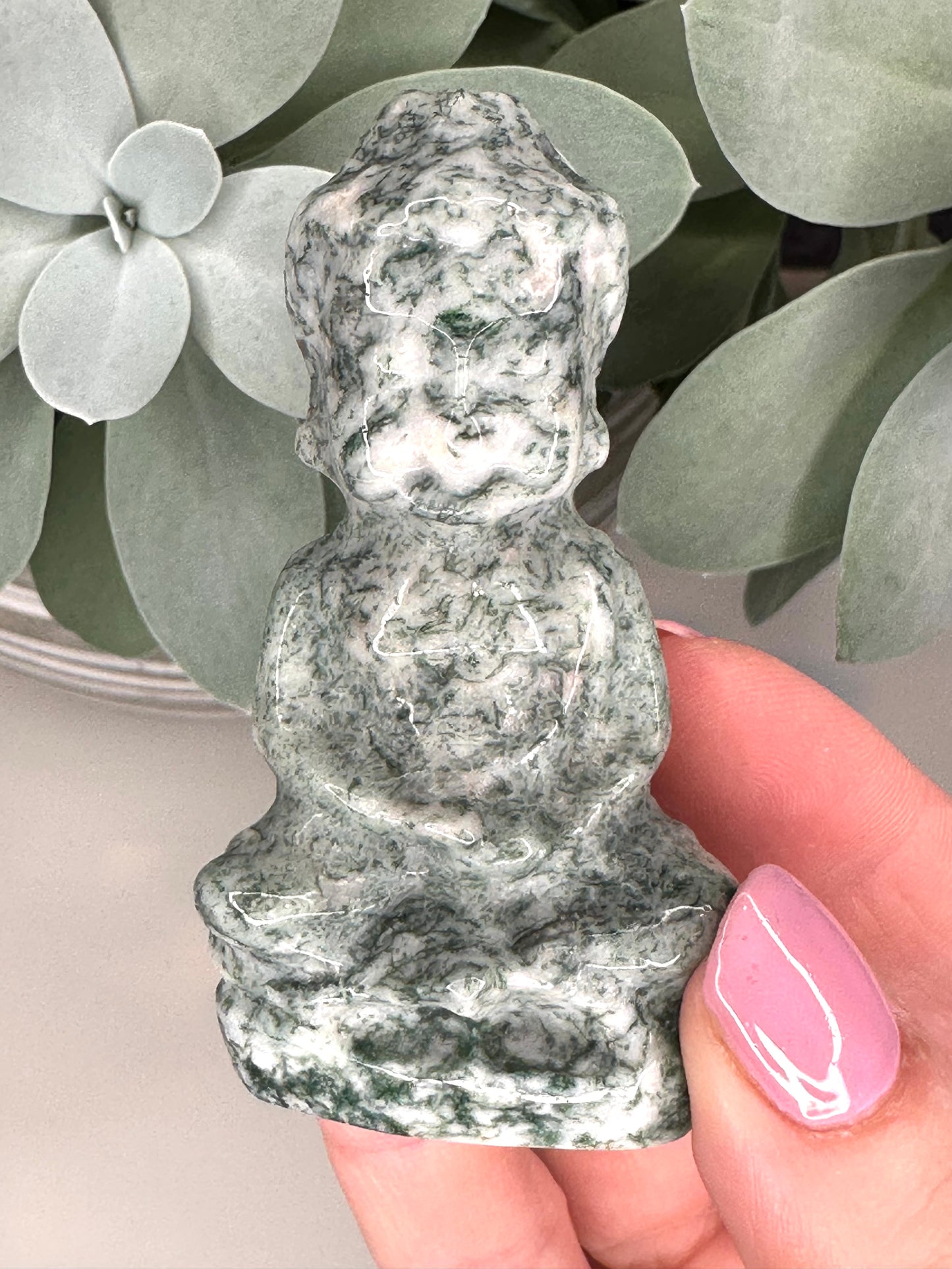Tree Agate Buddha
