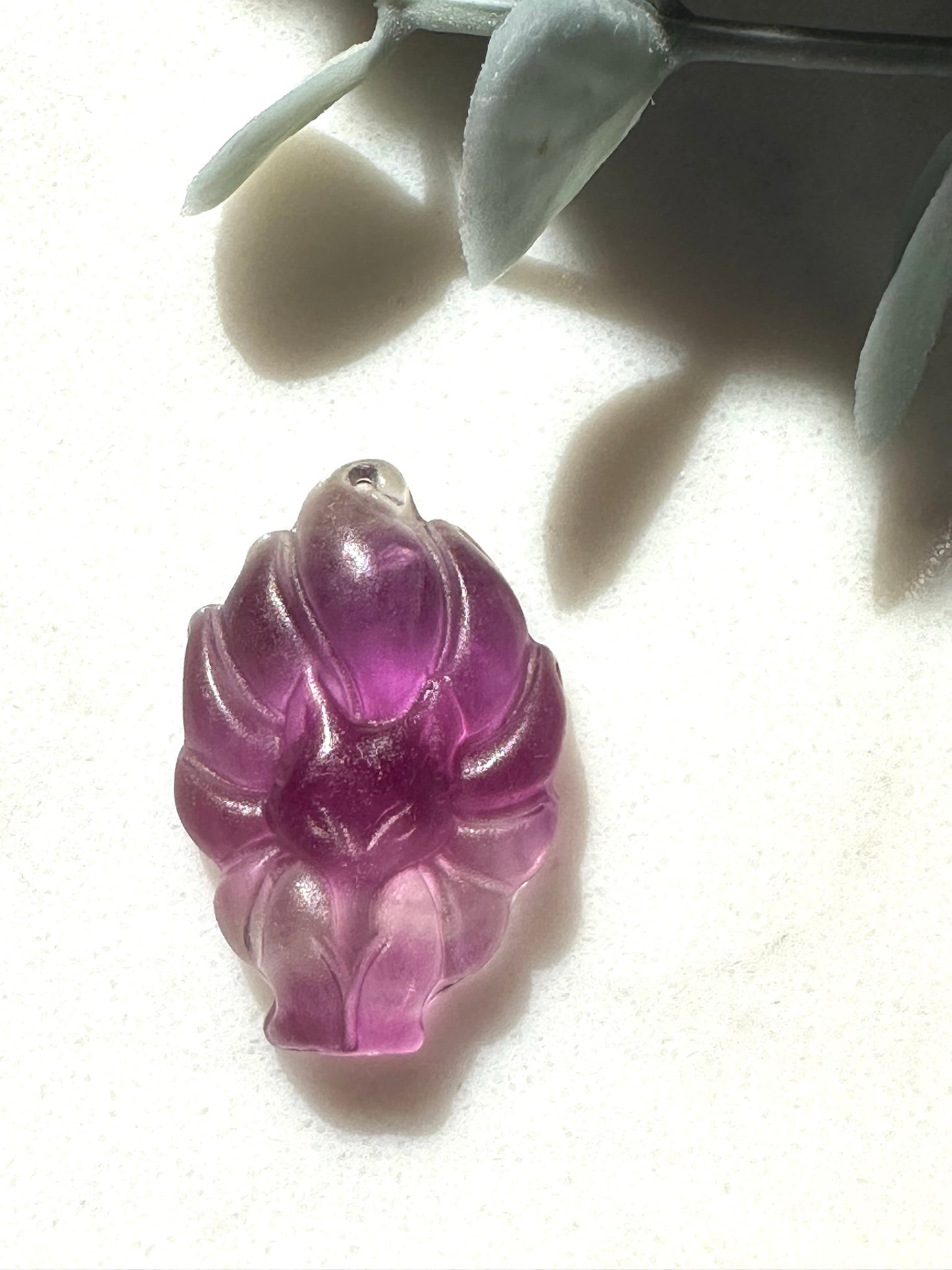 Mini Fluorite 9 Tail Fox