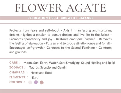 Flower Agate Donut