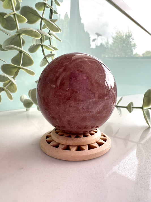 Strawberry Quartz Sphere