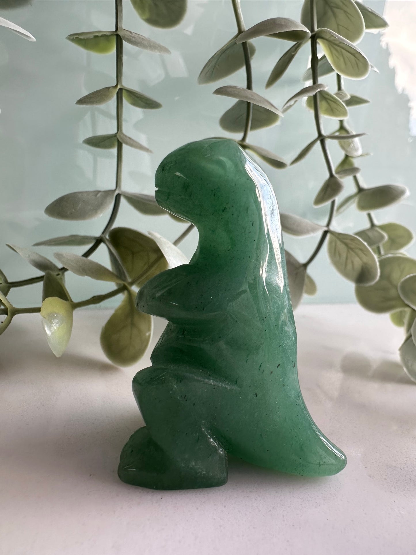 Green Aventurine Dinosaur