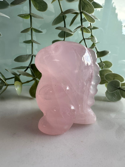 Rose Quartz Dinosaur