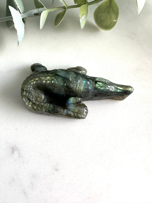 Labradorite Crocodile